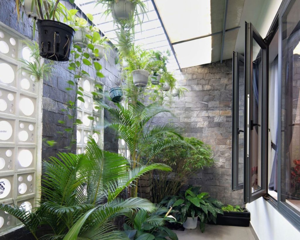 Phong thủy giếng trời cuối nhà: Bí quyết "Thải Khí" và Tăng Sáng cho Hậu Cung