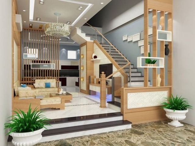 Phong thủy cầu thang hướng ra cửa: Đại kỵ "Thoát Tài" và 5 cách hóa giải triệt để