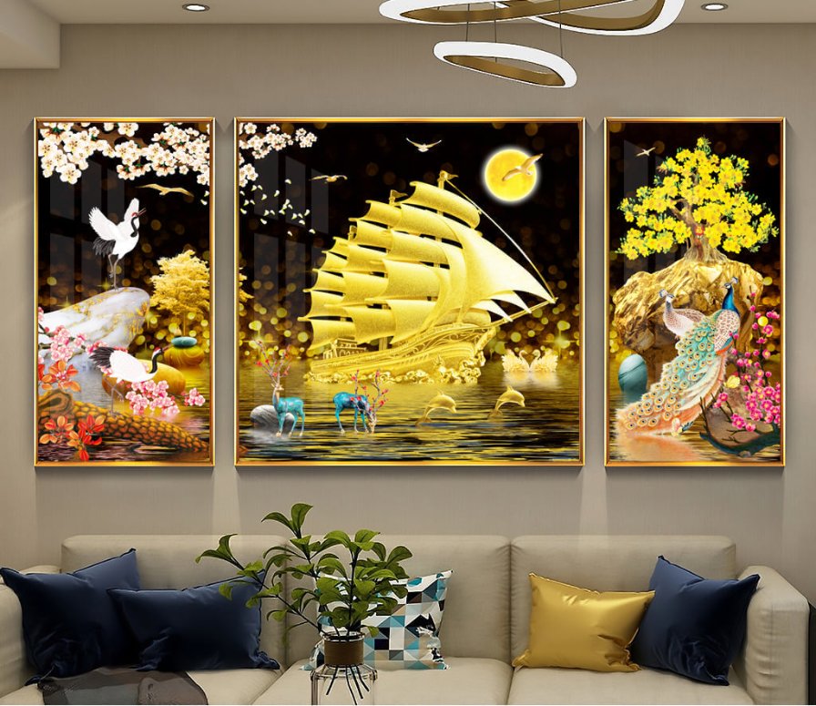 Tranh treo văn phòng hợp phong thủy